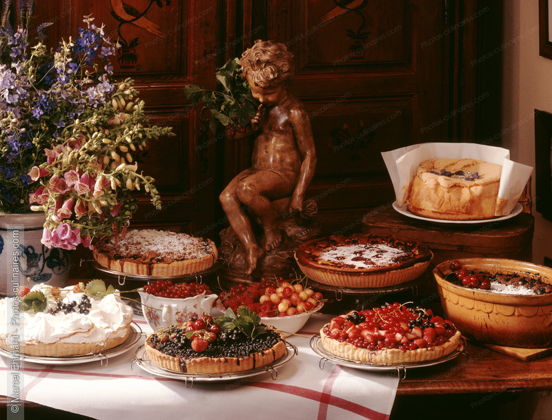 Tartes aux fruits - photo r&eacute;f&eacute;rence DE24.jpg