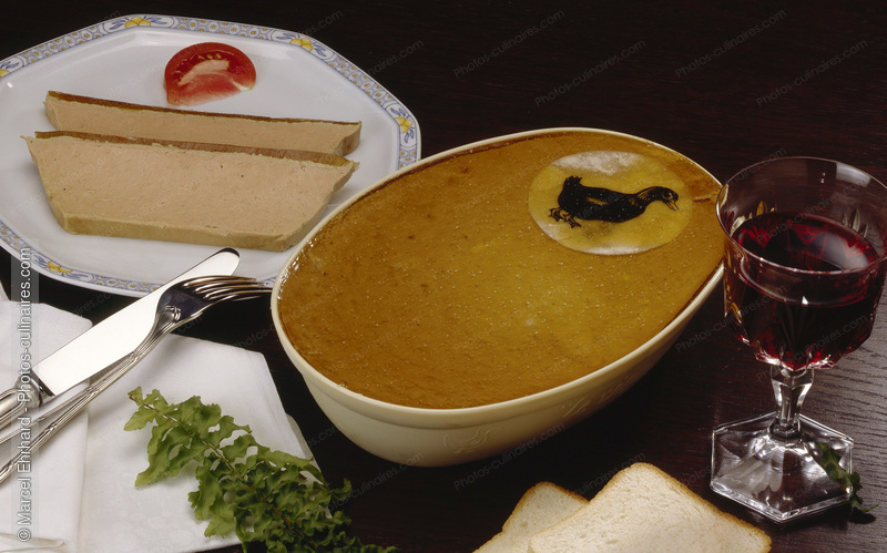 Terrine de canard - photo r&eacute;f&eacute;rence CH159.jpg