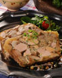 Terrine de foie gras tranchée