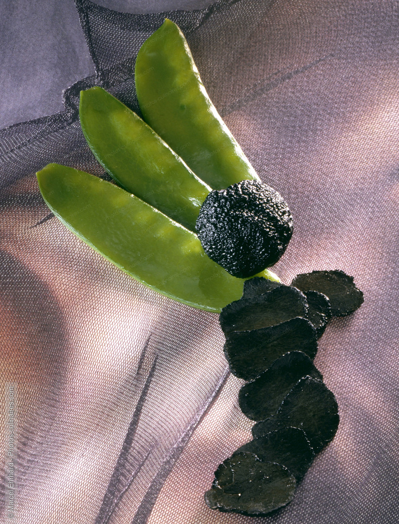 truffe et petit pois mange tout - photo r&eacute;f&eacute;rence LE103.jpg
